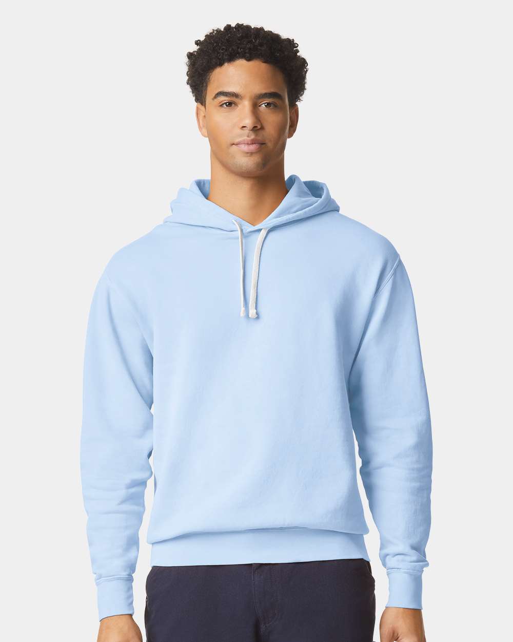 Unisex Garment-Dyed Lightweight Hooded Sweatshirt – 1467 – Hydrangea