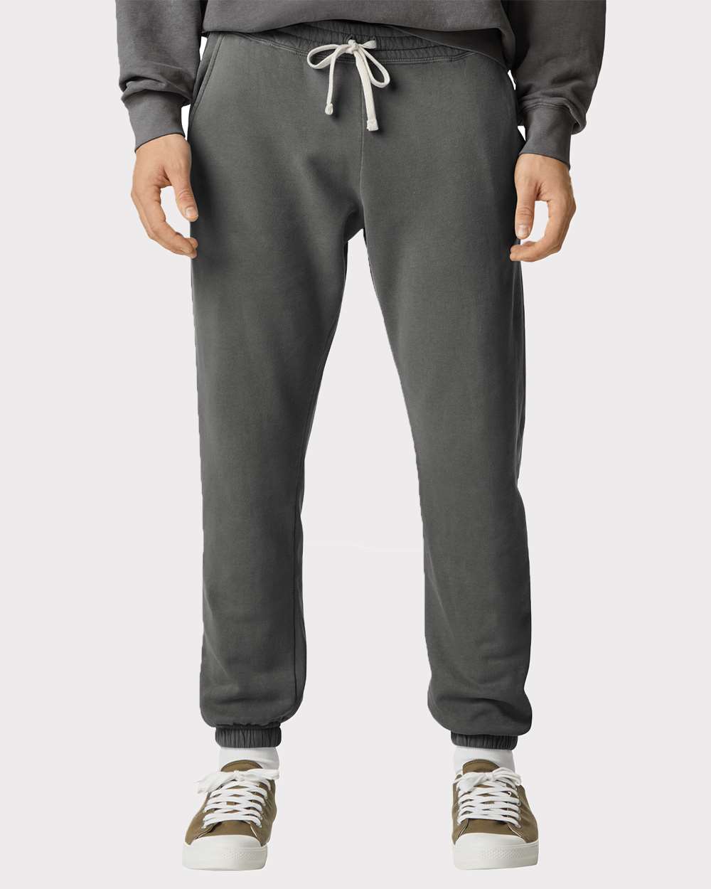 Unisex Garment-Dyed Lightweight Sweatpants – 1469 – Pepper
