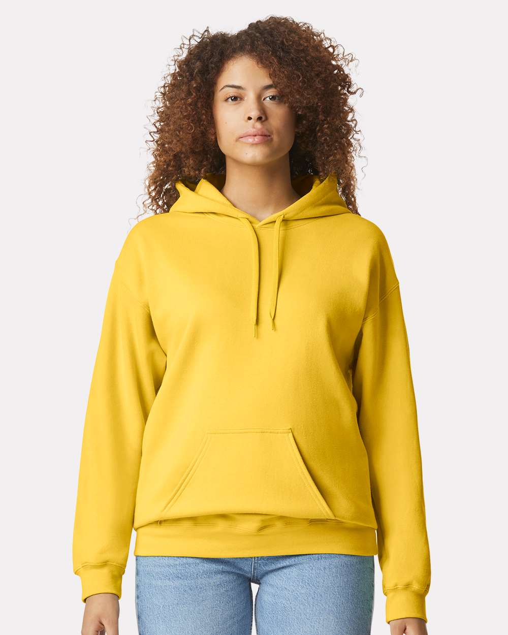 Unisex Softstyle® Midweight Hooded Sweatshirt – SF500 – Daisy