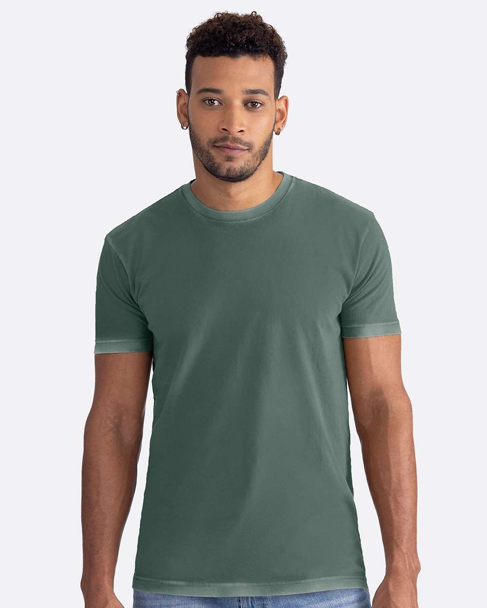 Unisex Soft Washed Tee – 3600SW – Washed Royal Pine