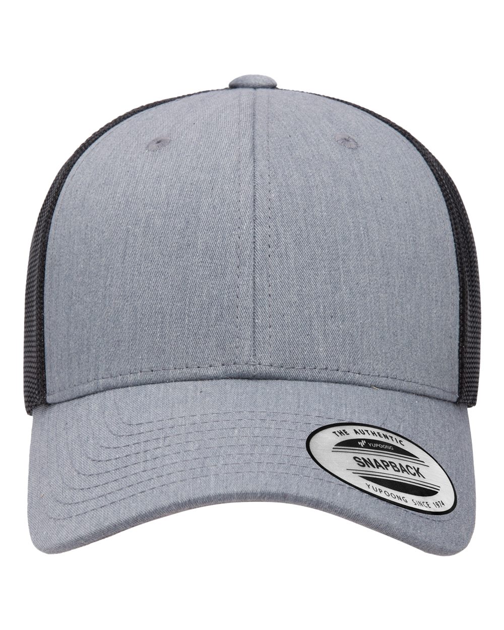 Elite Cap – 6601 – Heather/ Black