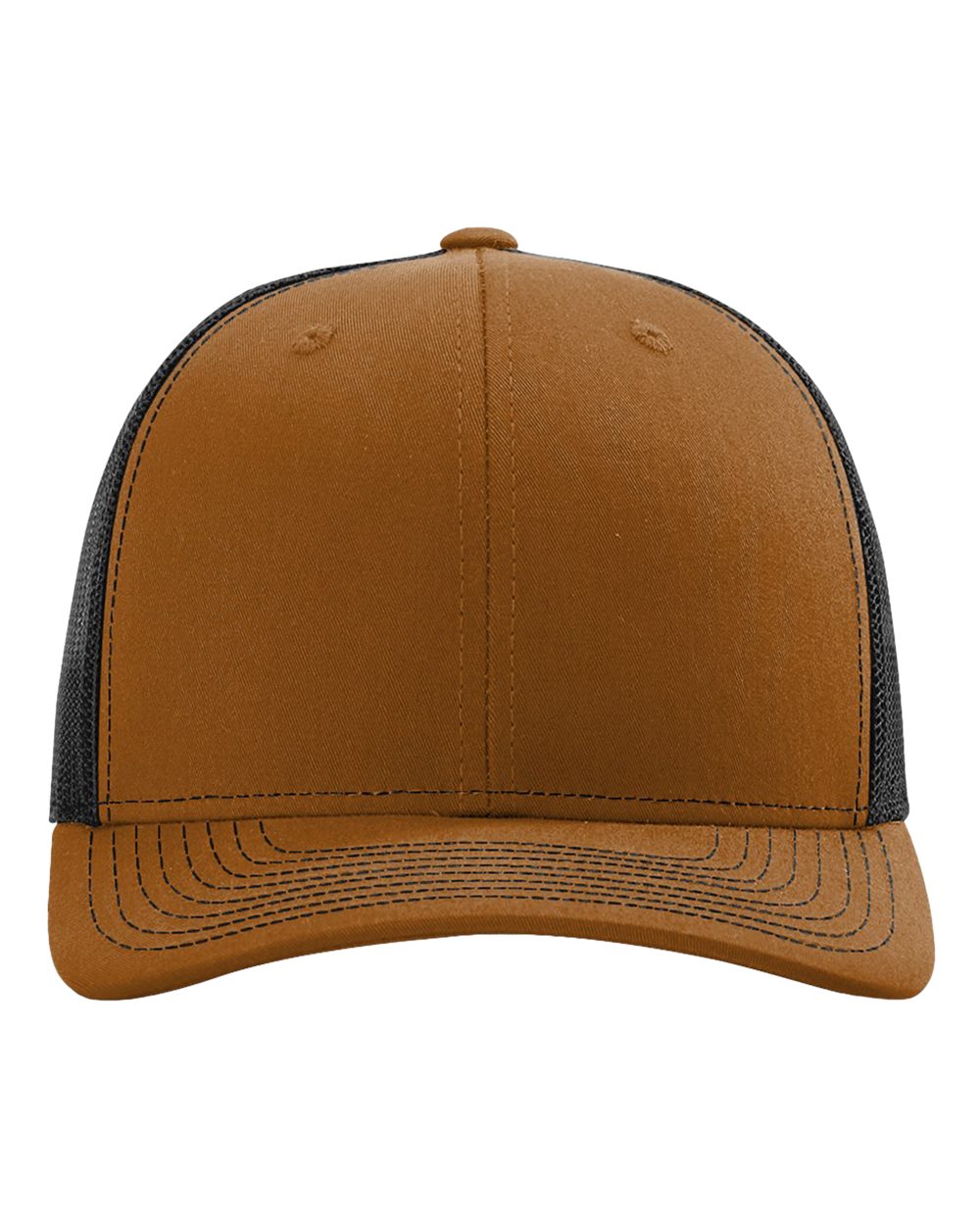 Snapback Trucker Cap – 112 – Carmel/ Black