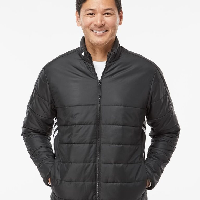 Men's 3-Stripes Puffer Full-Zip Jacket – A570