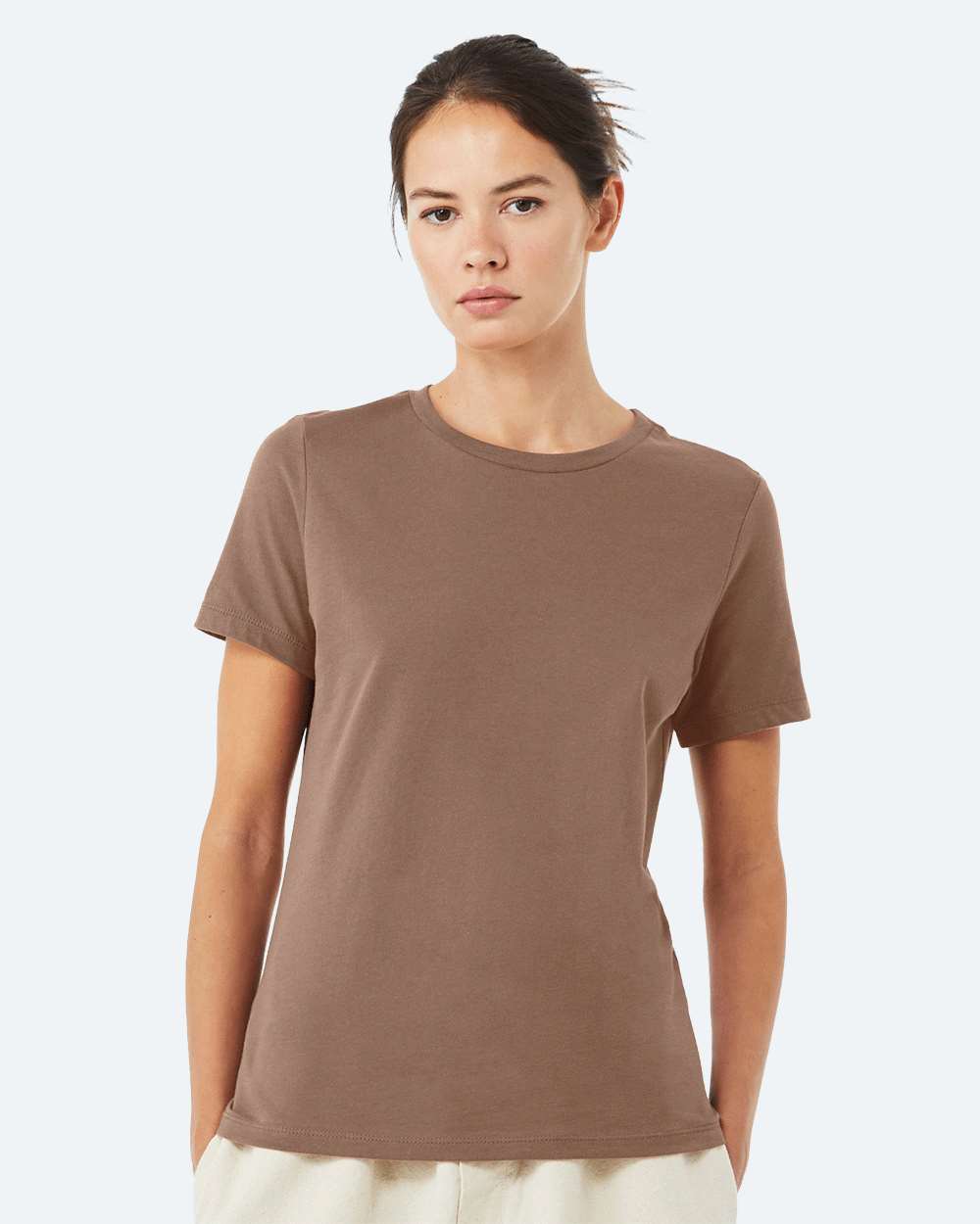 Women’s Relaxed Jersey Tee – 6400 – Vintage Brown