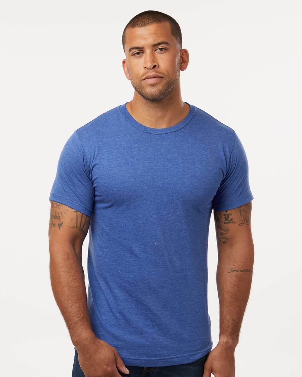 Fine Jersey T-Shirt – 4502 – Heather Royal
