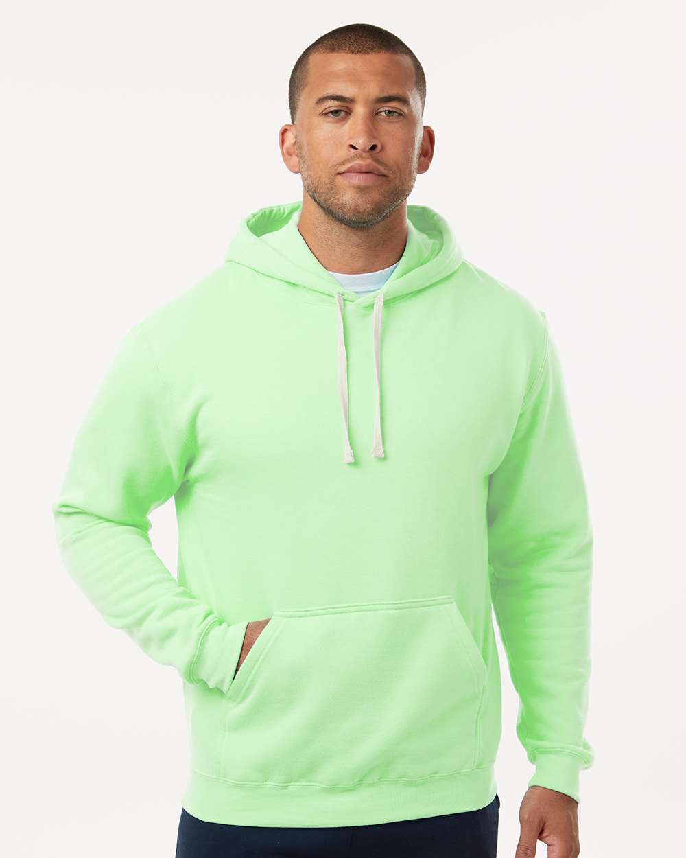 Unisex Pullover Hoodie – 3320 – Neo Mint
