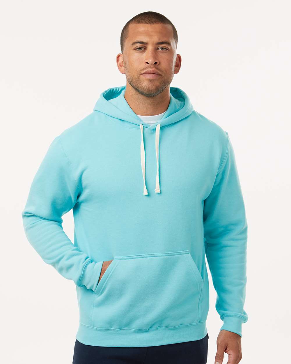 Unisex Pullover Hoodie – 3320 – Purist Blue