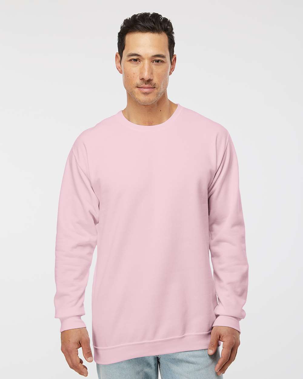 Unisex Crewneck Fleece – 3340 – Light Pink