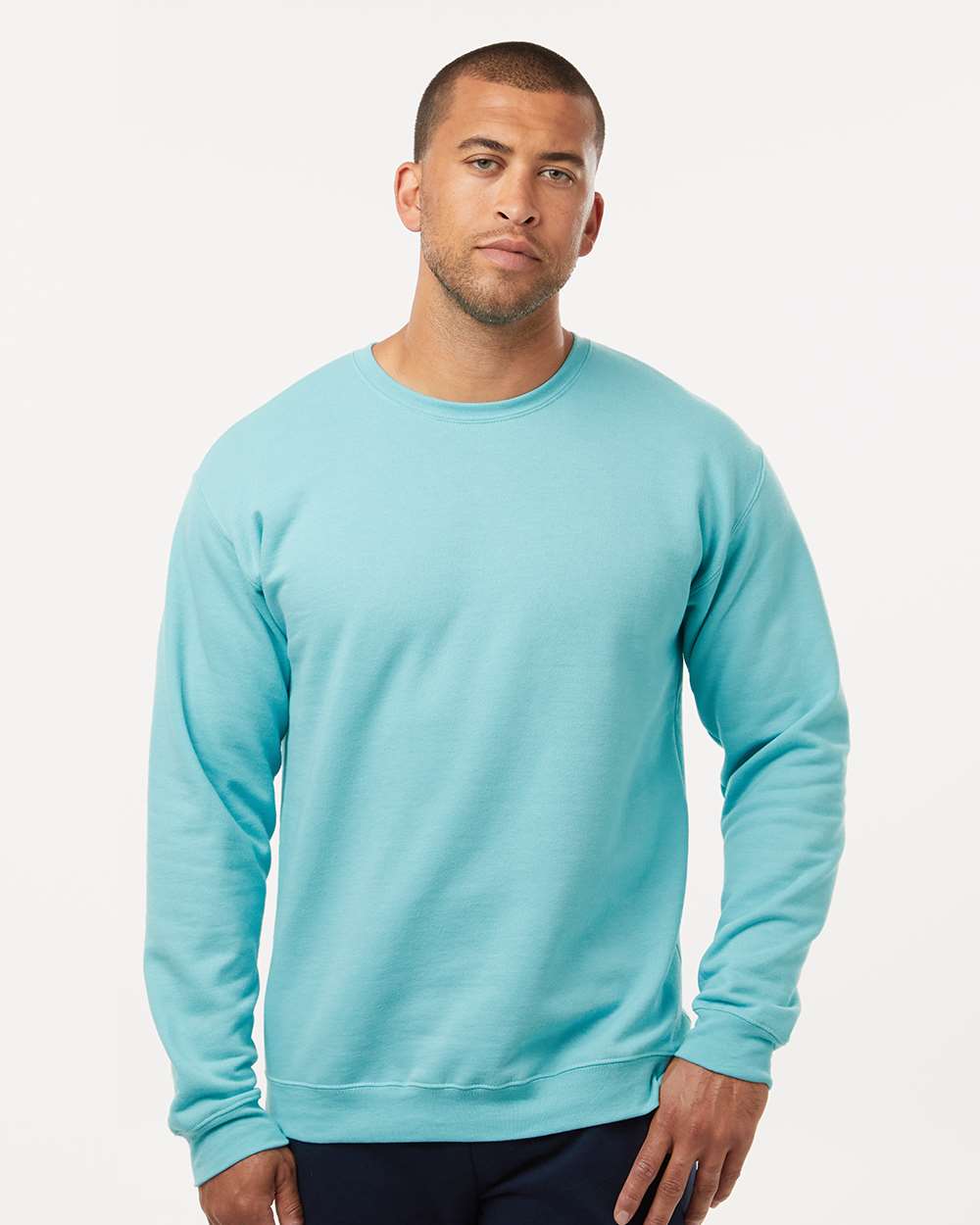 Unisex Crewneck Fleece – 3340 – Purist Blue