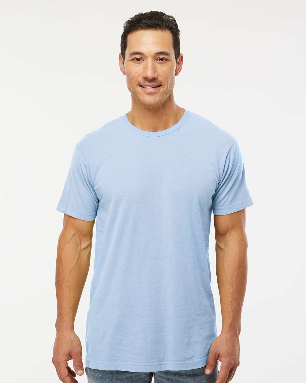 Unisex Vintage Garment-Dyed T-Shirt – 6500M – Chambray