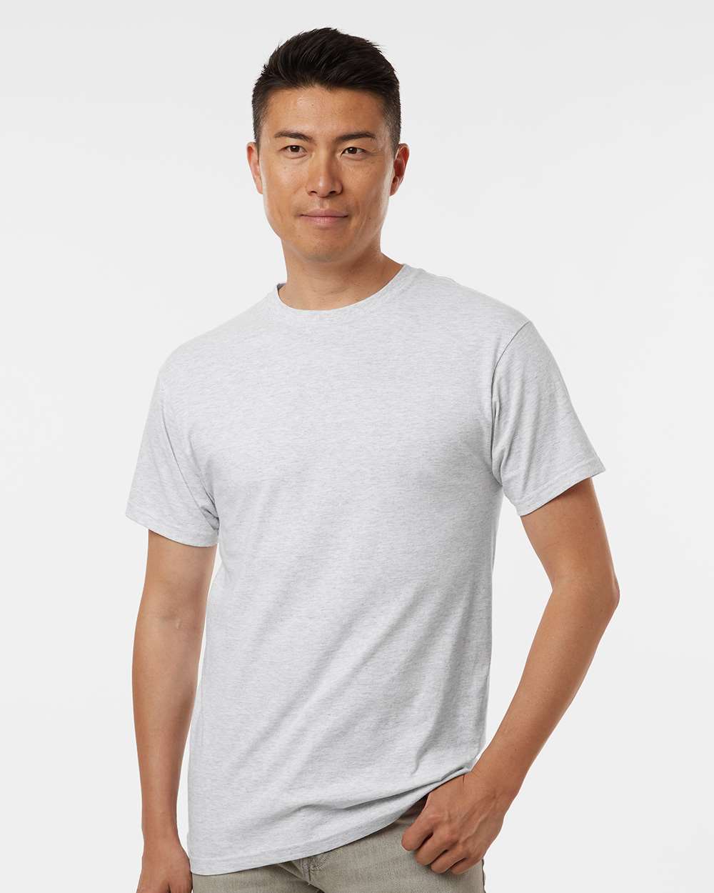 Men's Gold Soft Touch T-Shirt – 4800 – Ash