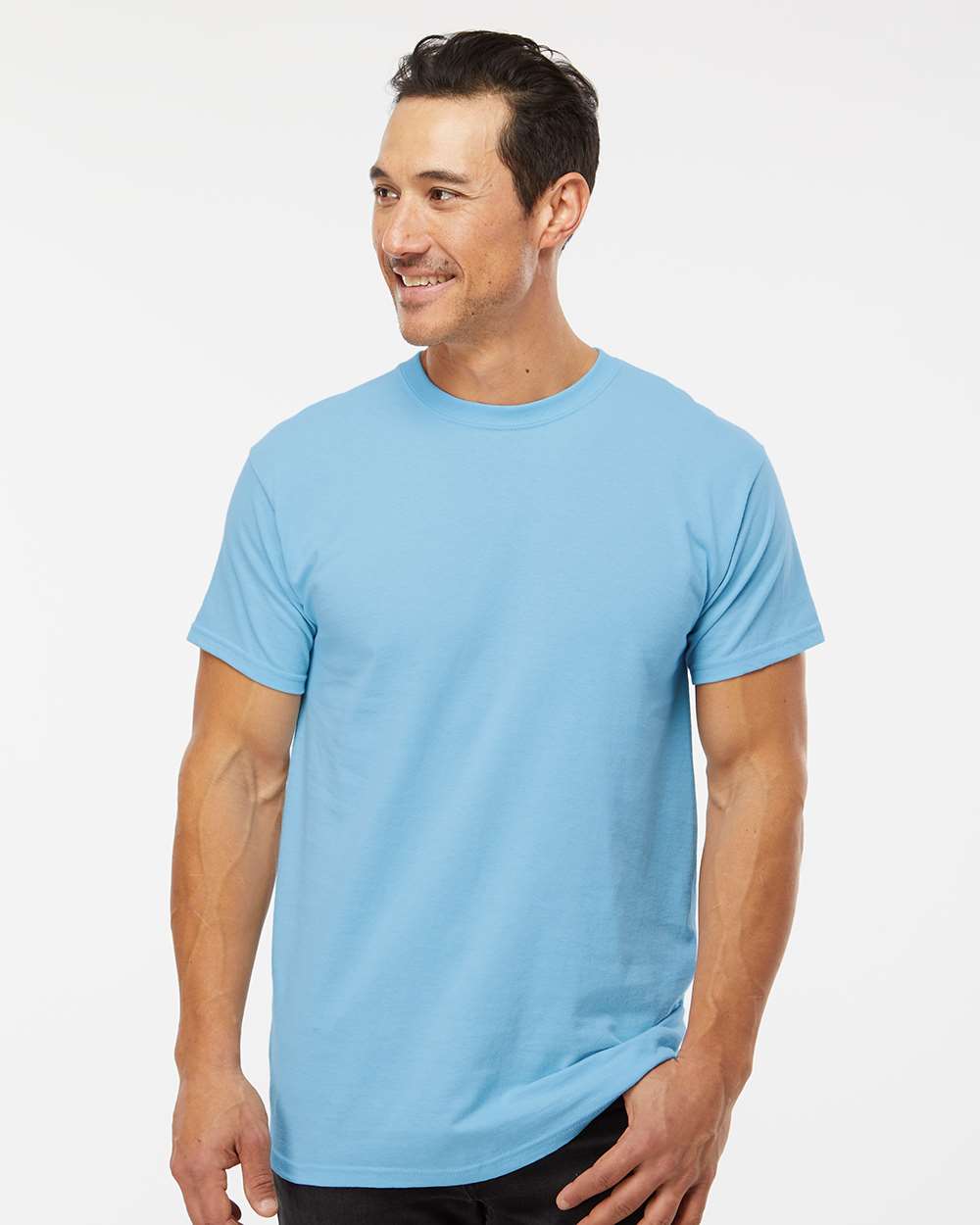 Men's Gold Soft Touch T-Shirt – 4800 – Sky
