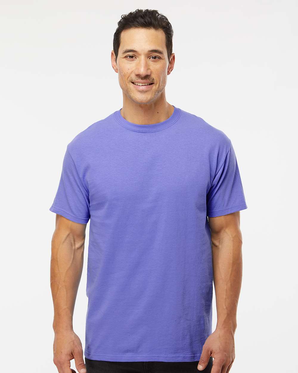 Men's Gold Soft Touch T-Shirt – 4800 – Violet