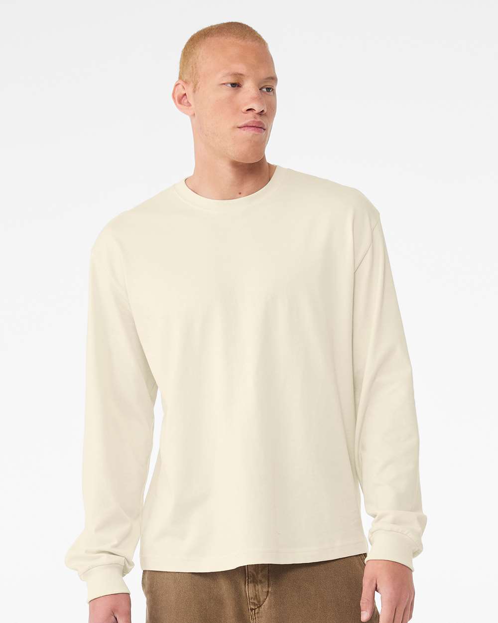 6 oz. Heavyweight Long Sleeve Tee – 3511 – Natural