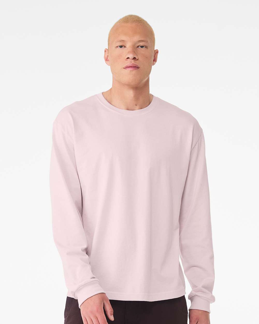 6 oz. Heavyweight Long Sleeve Tee – 3511 – Soft Pink
