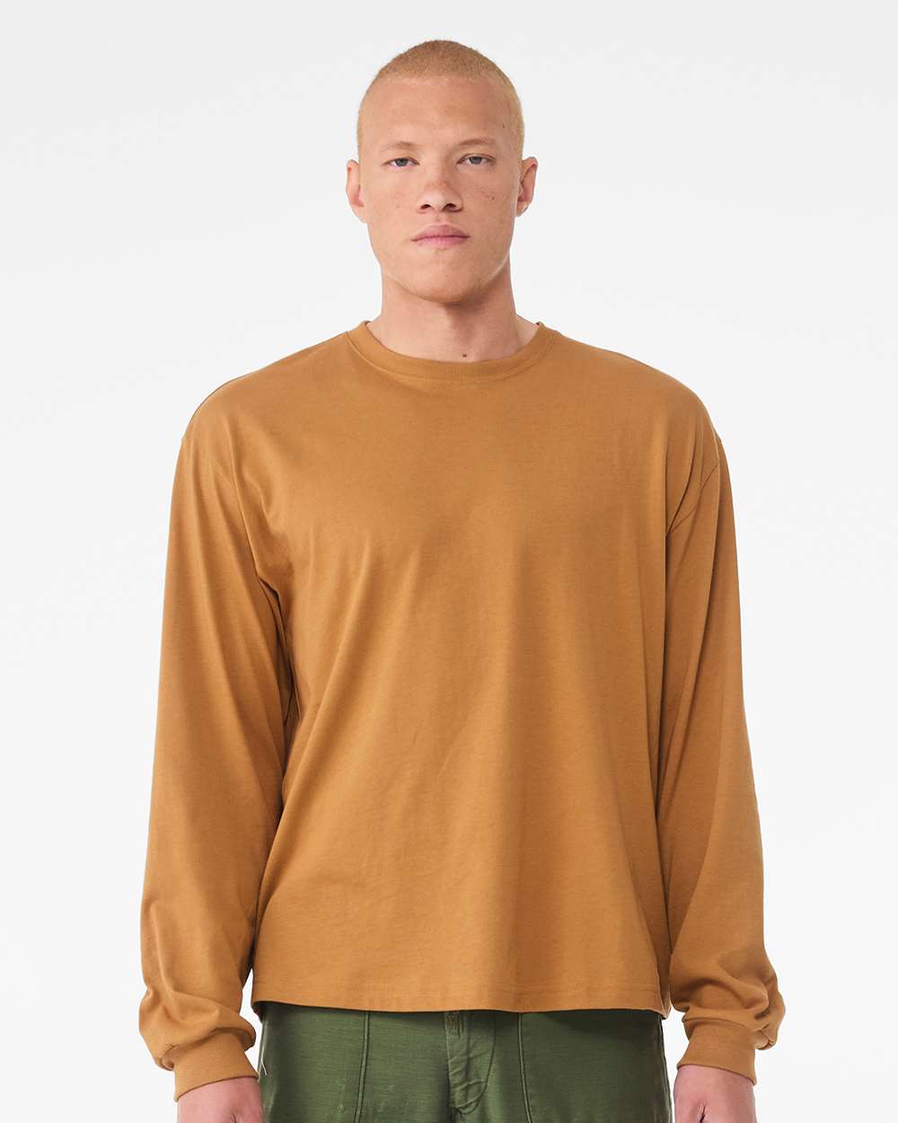 6 oz. Heavyweight Long Sleeve Tee – 3511 – Toast