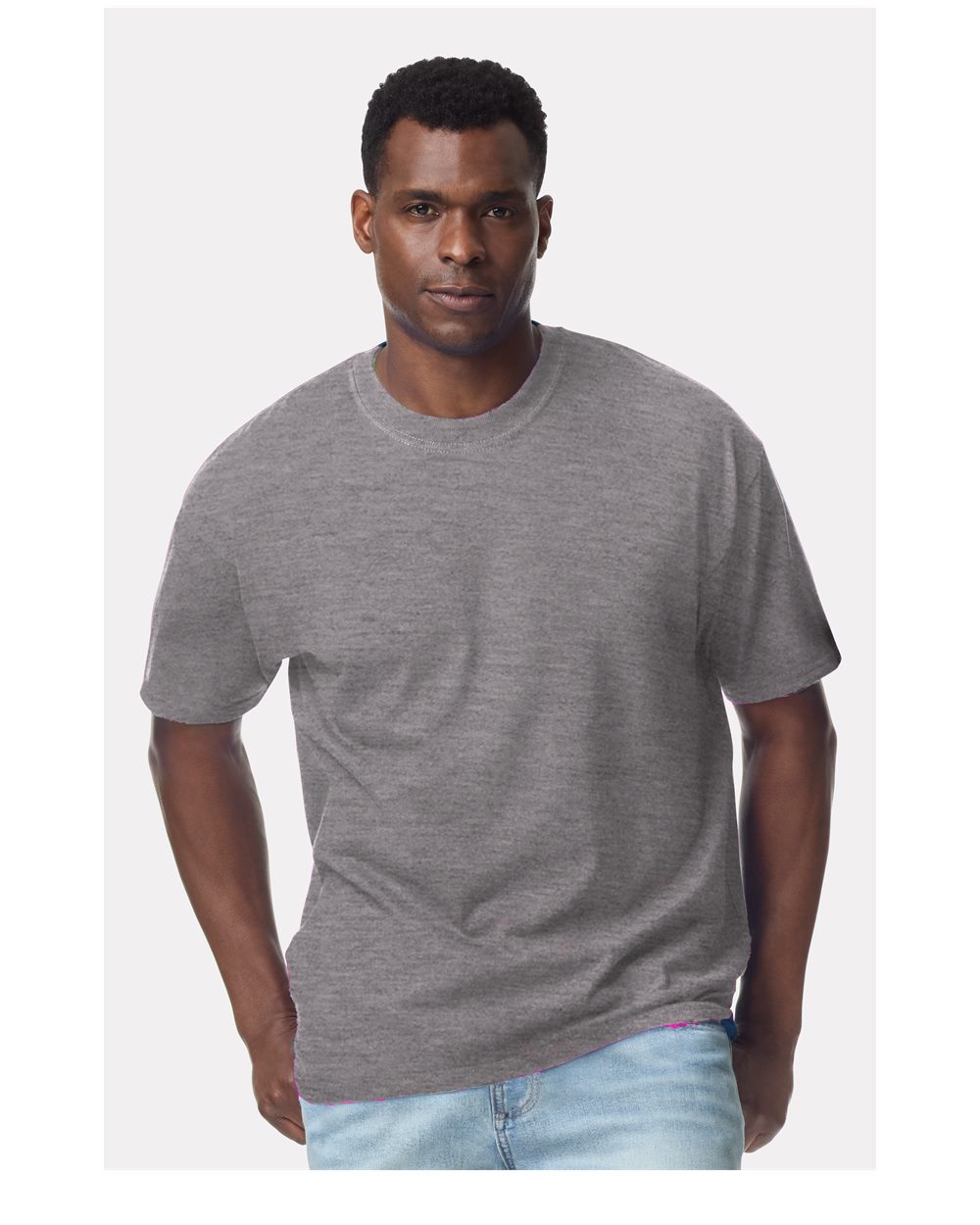 Unisex Hammer™ Maxweight T-Shirt – 75000 – Graphite Heather