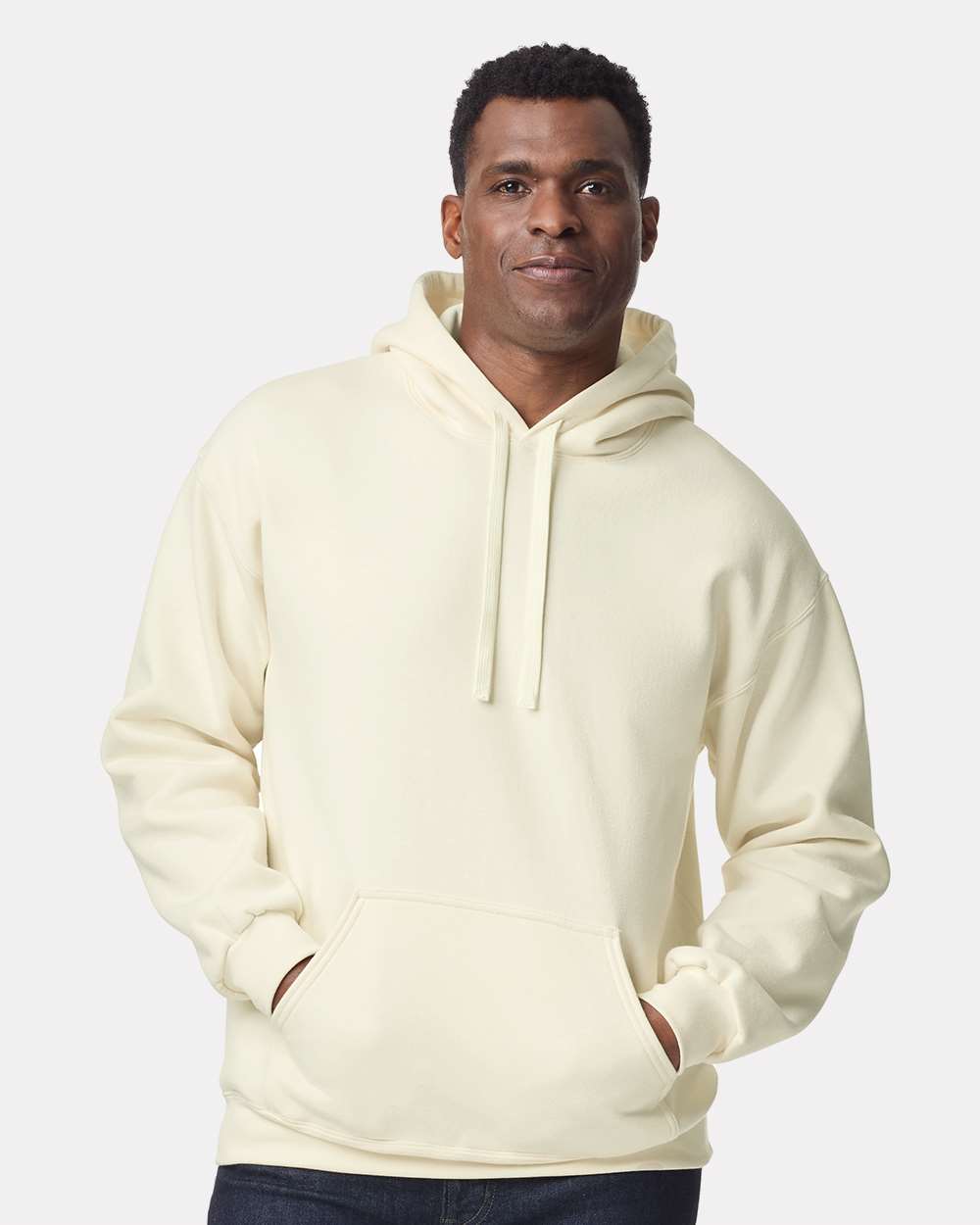 Unisex Hammer™ Maxweight Hooded Sweatshirt – 19500 – Off White
