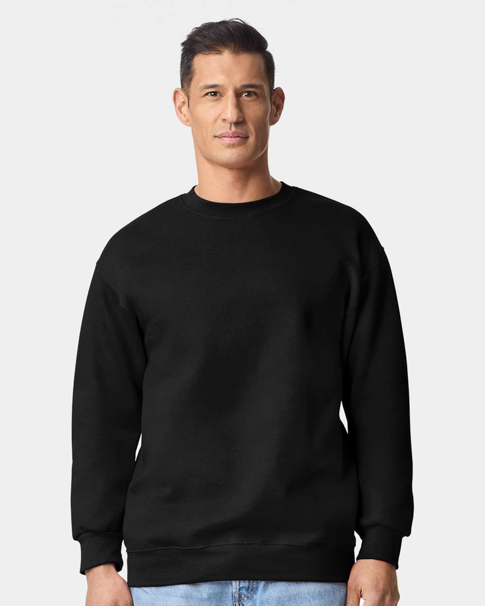 Unisex Hammer™ Maxweight Crewneck Sweatshirt – 19000 – Pitch Black