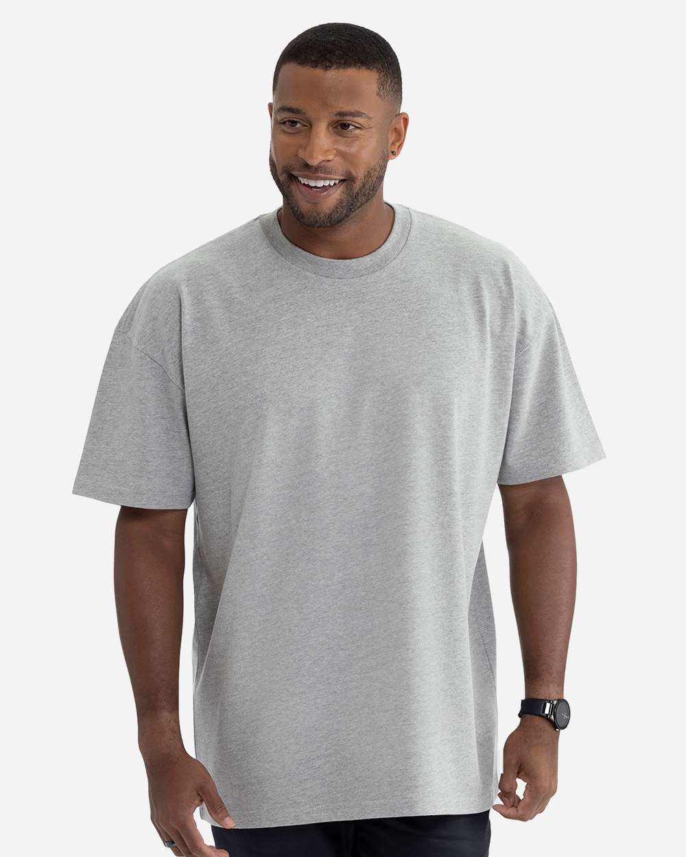 Unisex Heavyweight Tee – 7200 – Heather Grey