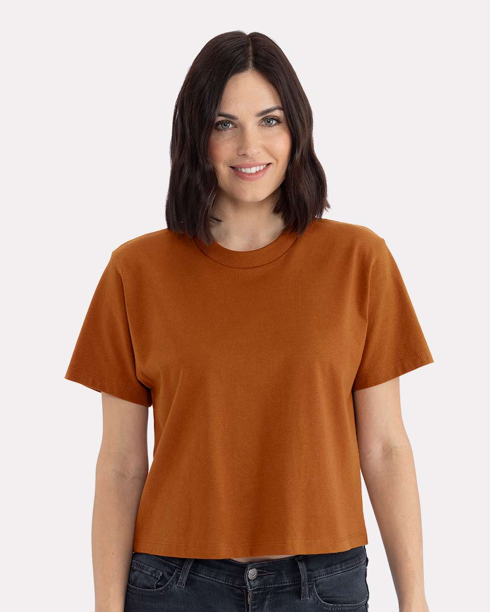 Women's Heavyweight Boxy Tee – 7610 – Clay
