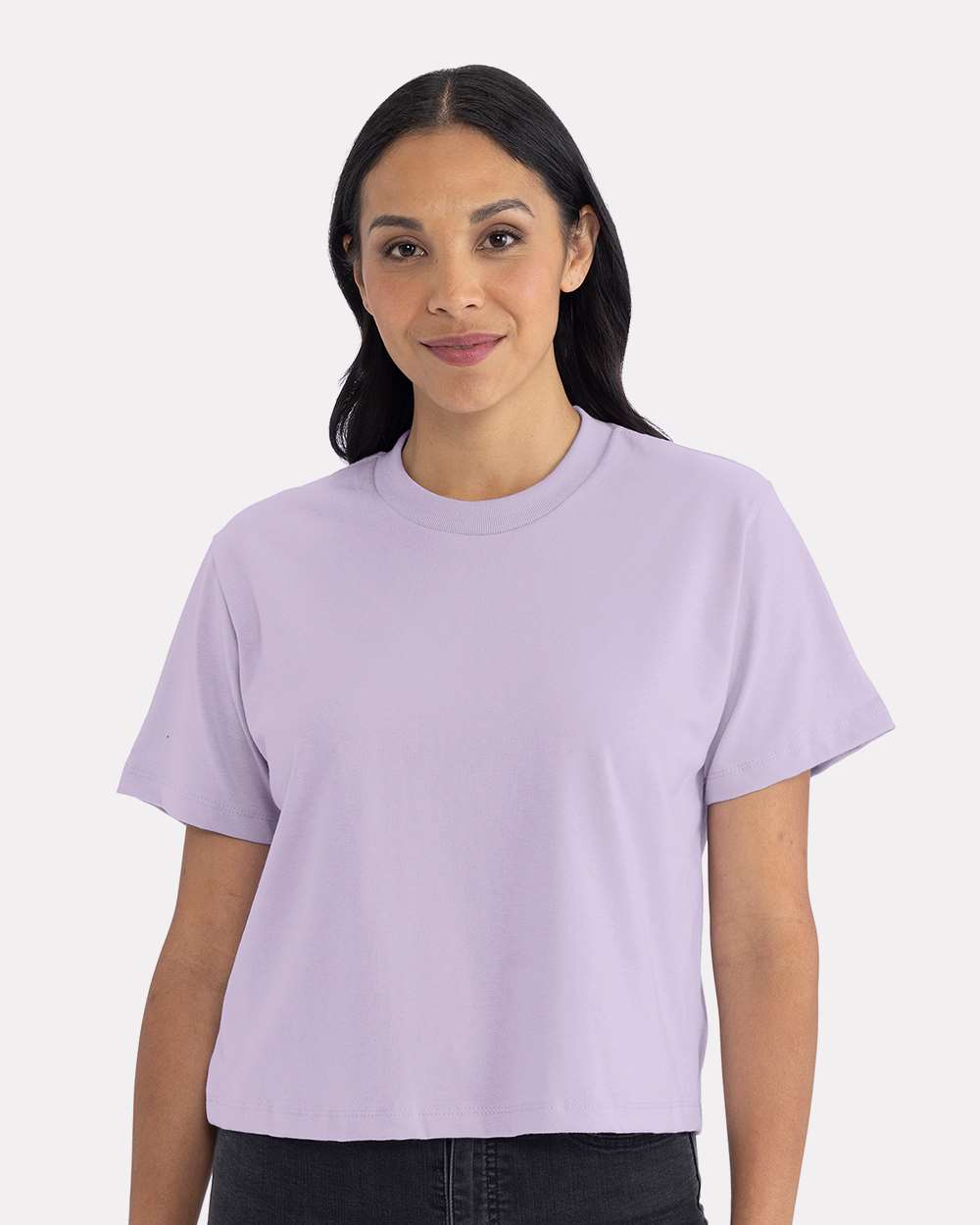 Women's Heavyweight Boxy Tee – 7610 – Lavender