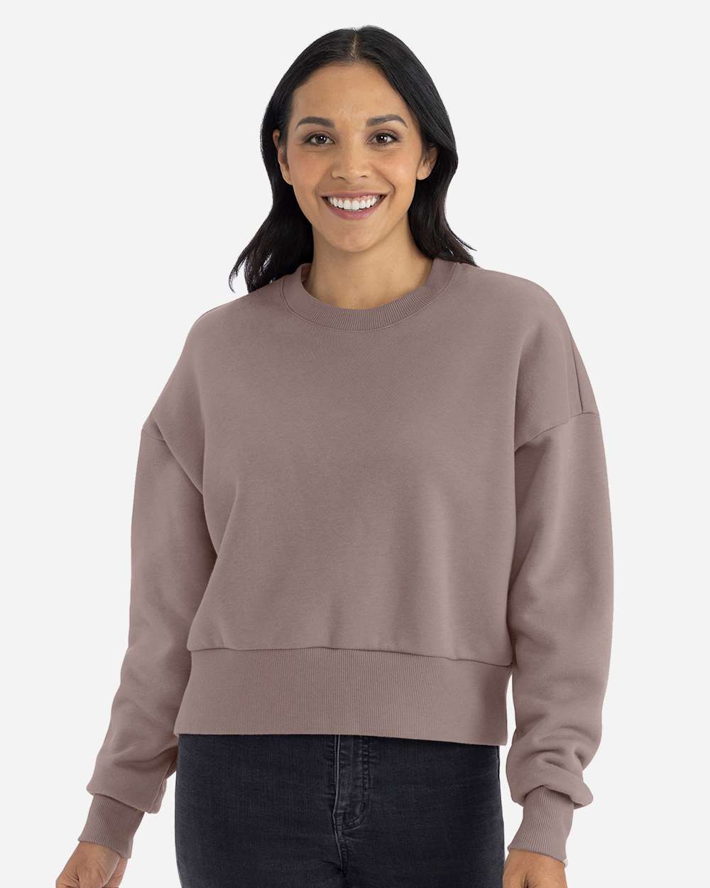 Women's Heavyweight Crewneck Sweatshirt – 9087 – Shiitake