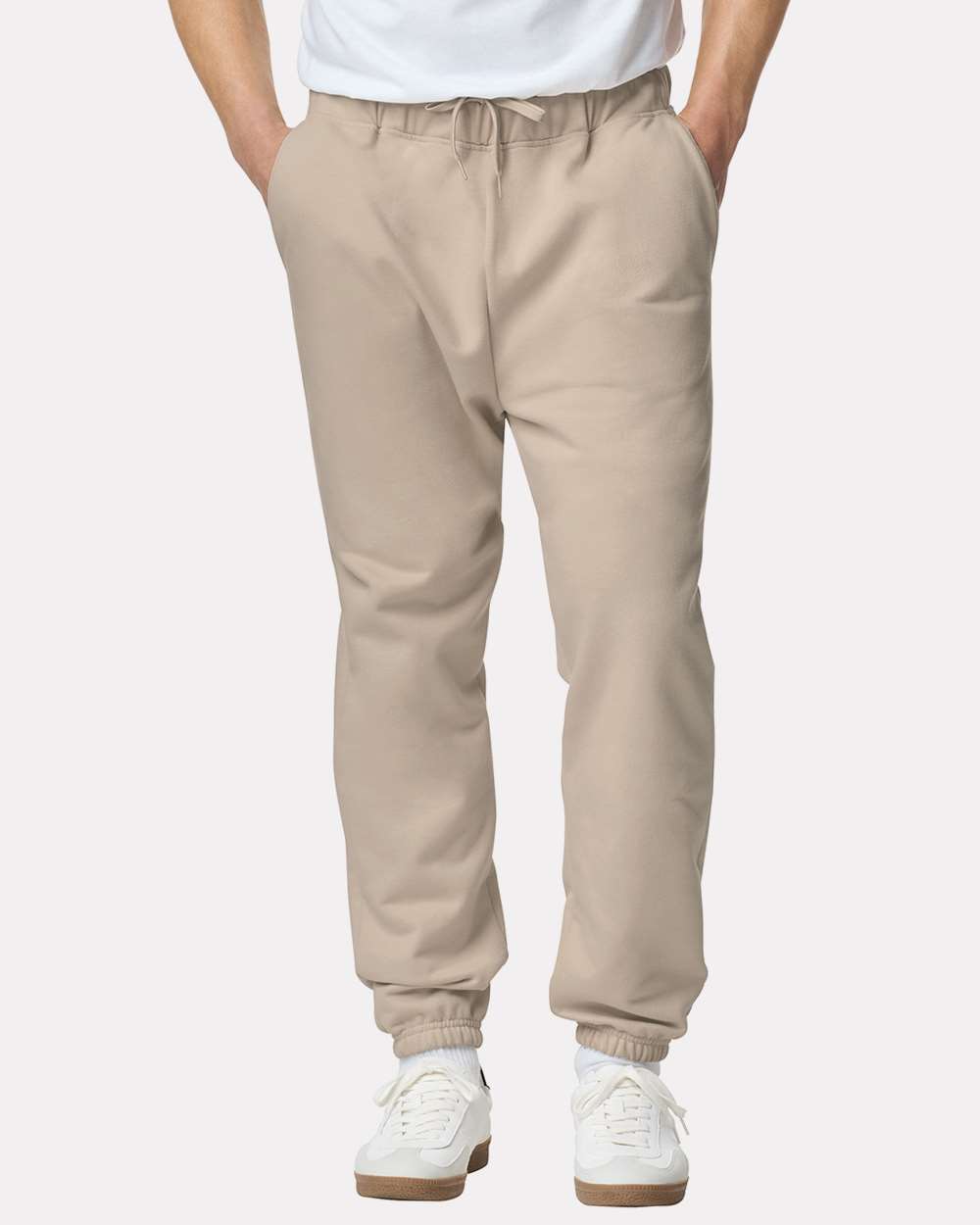 Unisex Softstyle® Midweight Pocket Sweatpants – SF100 – Sand
