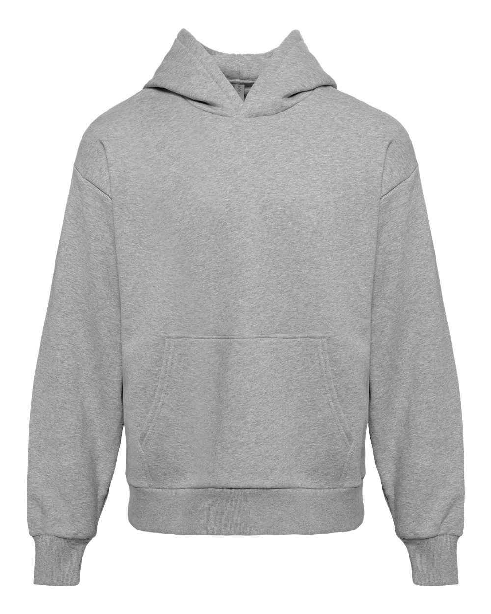 Unisex Heavyweight Fleece Hoodie Sweatshirt – 9307 – Heather Grey