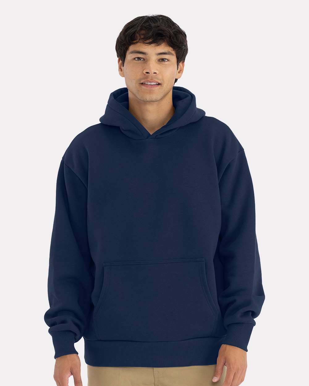 Unisex Heavyweight Fleece Hoodie Sweatshirt – 9307 – Midnight Navy