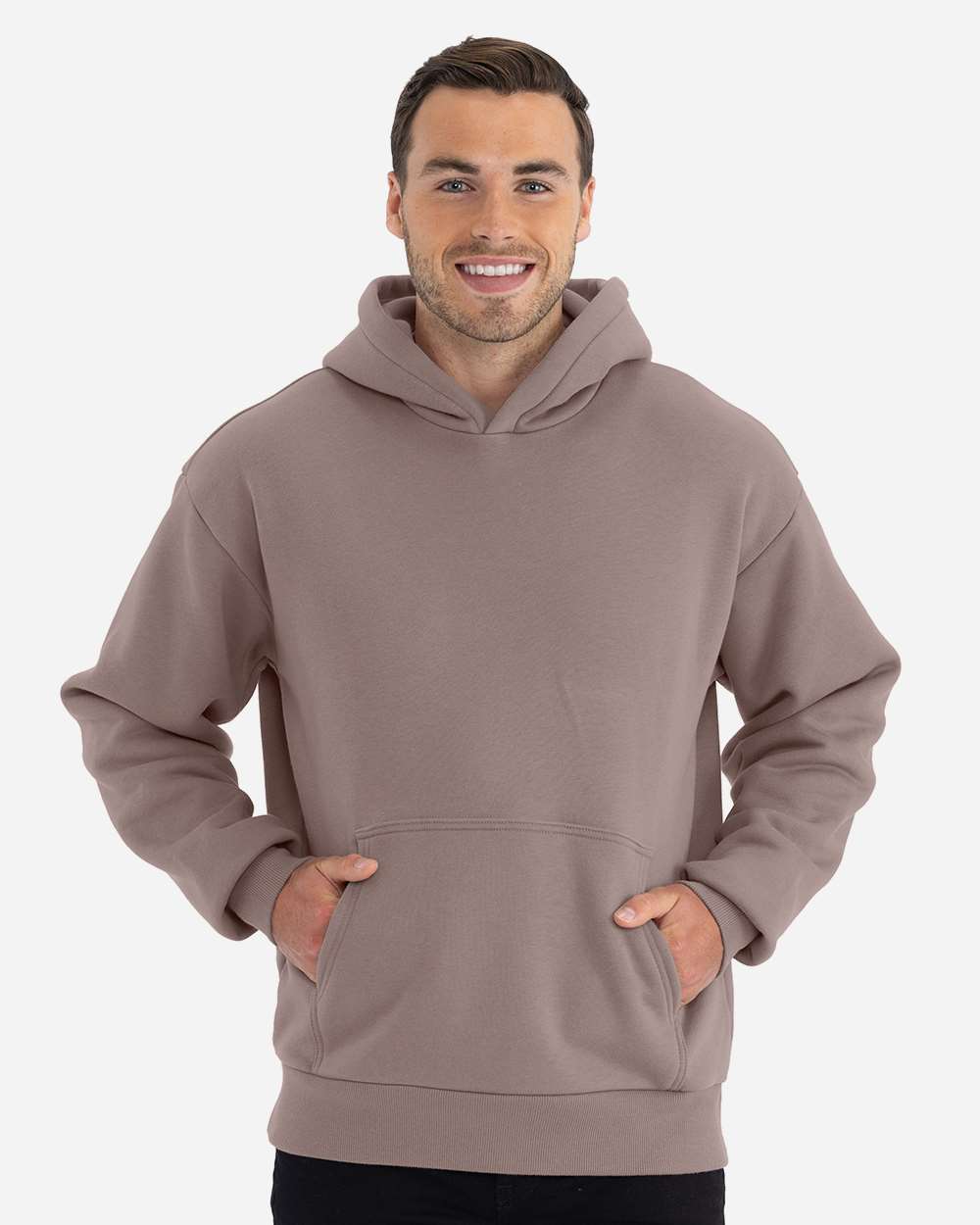 Unisex Heavyweight Fleece Hoodie Sweatshirt – 9307 – Shiitake