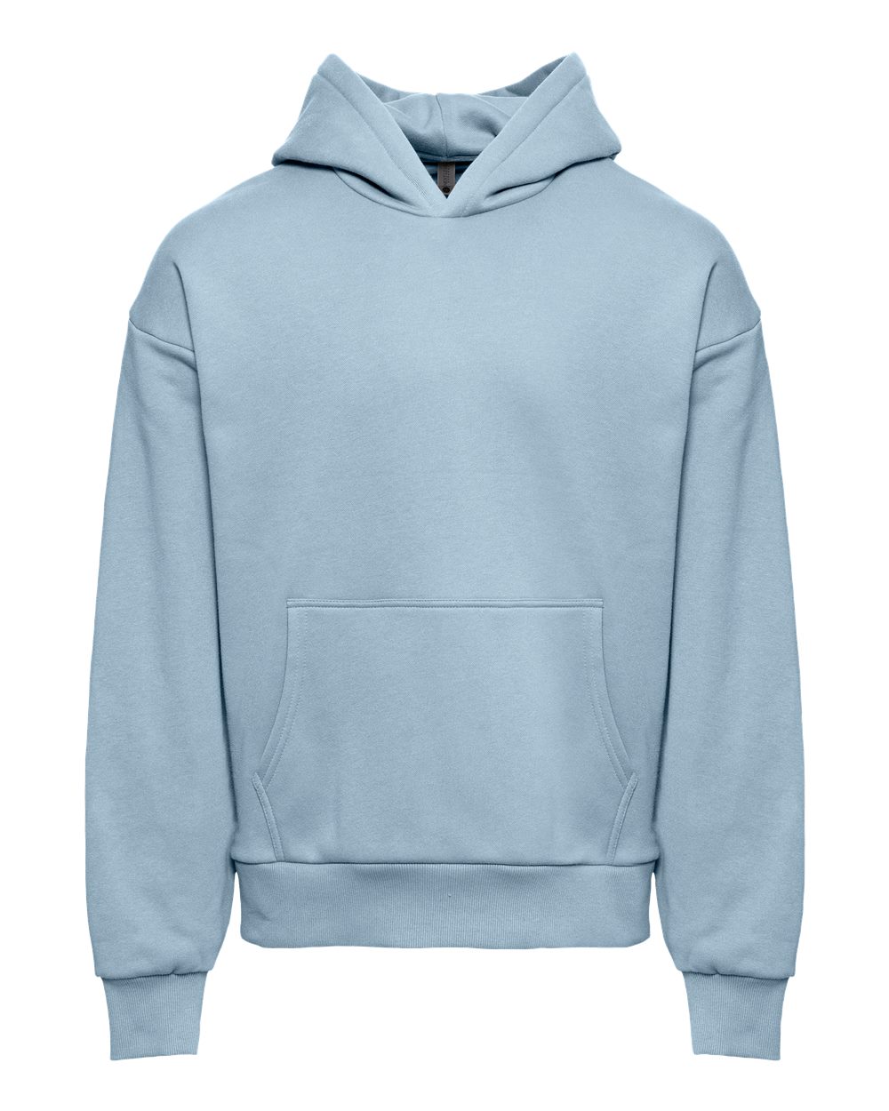 Unisex Heavyweight Fleece Hoodie Sweatshirt – 9307 – Stonewash Denim