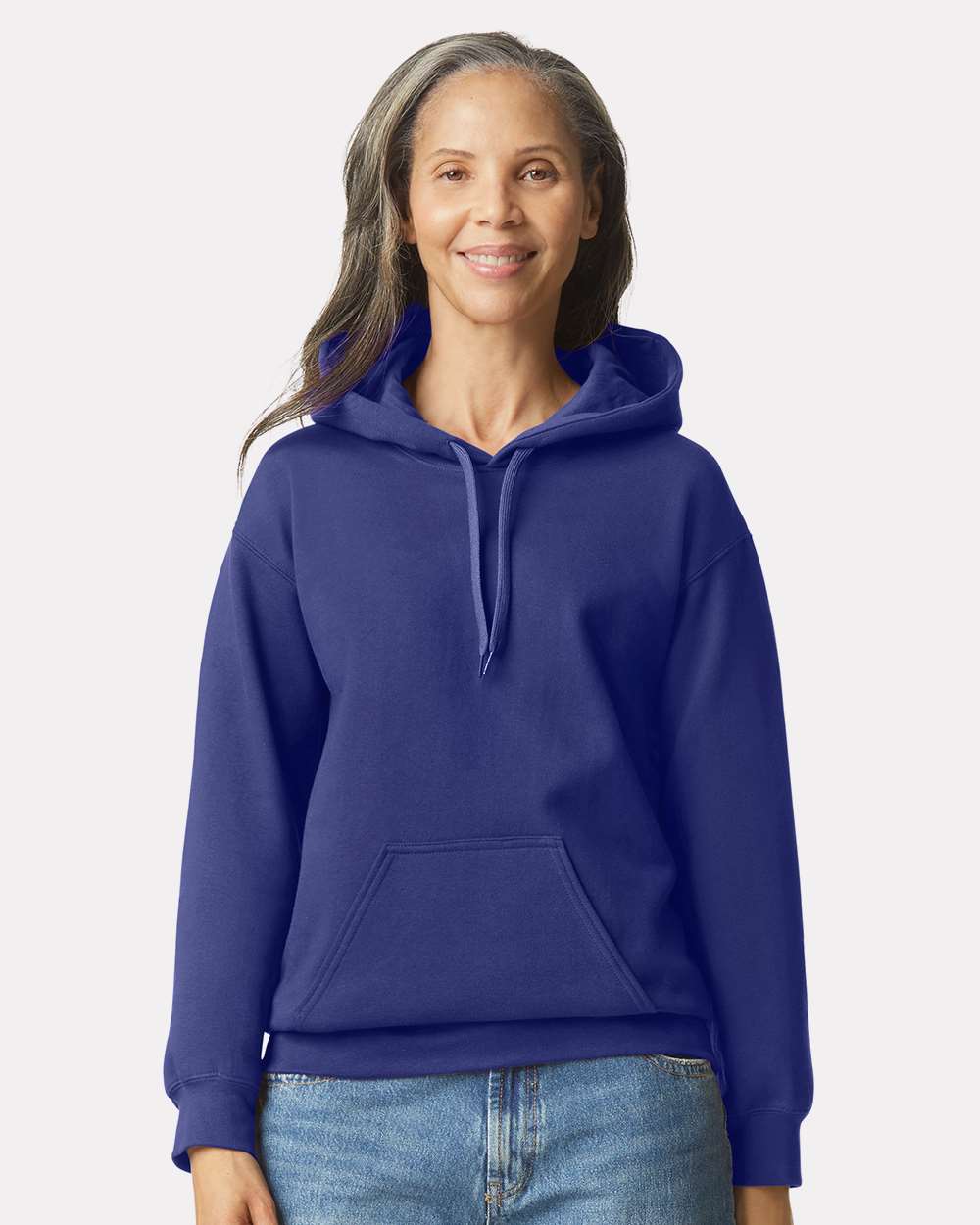 Unisex Softstyle® Midweight Hooded Sweatshirt – SF500 – Cobalt