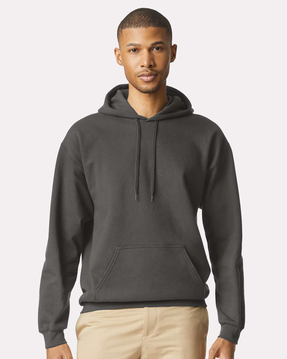 Unisex Softstyle® Midweight Hooded Sweatshirt – SF500 – Smoke