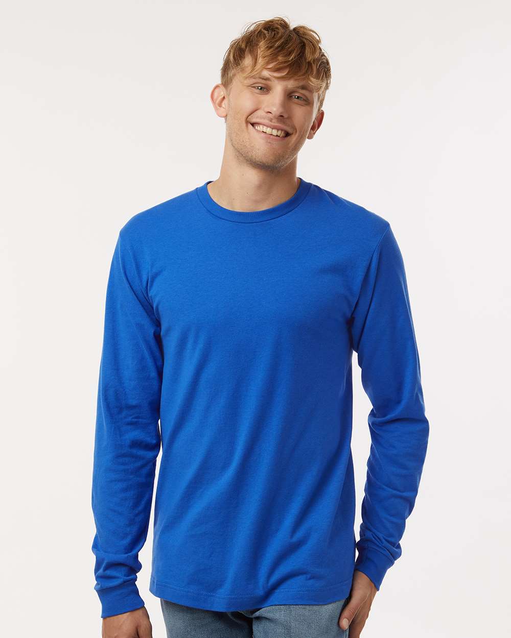 Fine Jersey Long Sleeve T-Shirt – 4501 – Royal