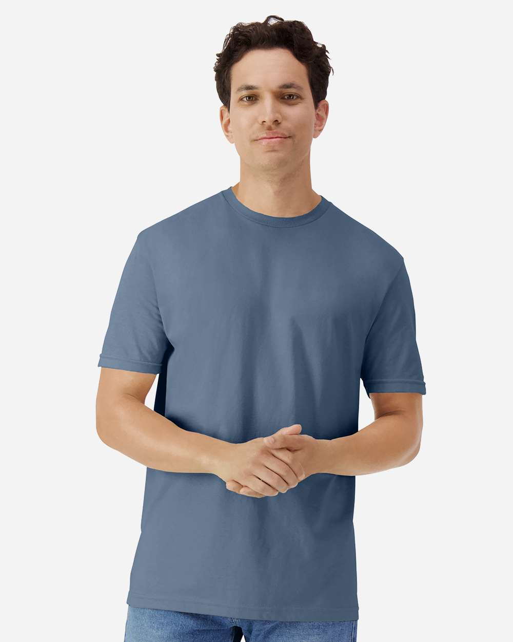 Unisex Light Cotton T-Shirt – 3000 – Indigo Blue