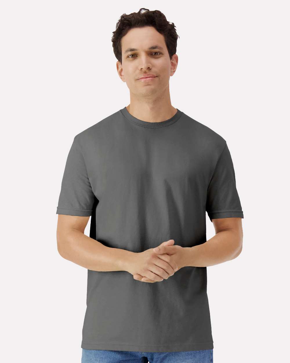 Unisex Light Cotton T-Shirt – 3000 – Charcoal