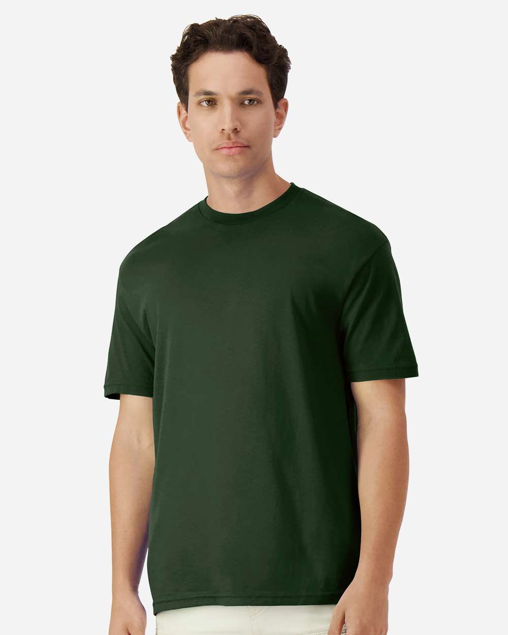 Unisex Light Cotton T-Shirt – 3000 – Forest Green