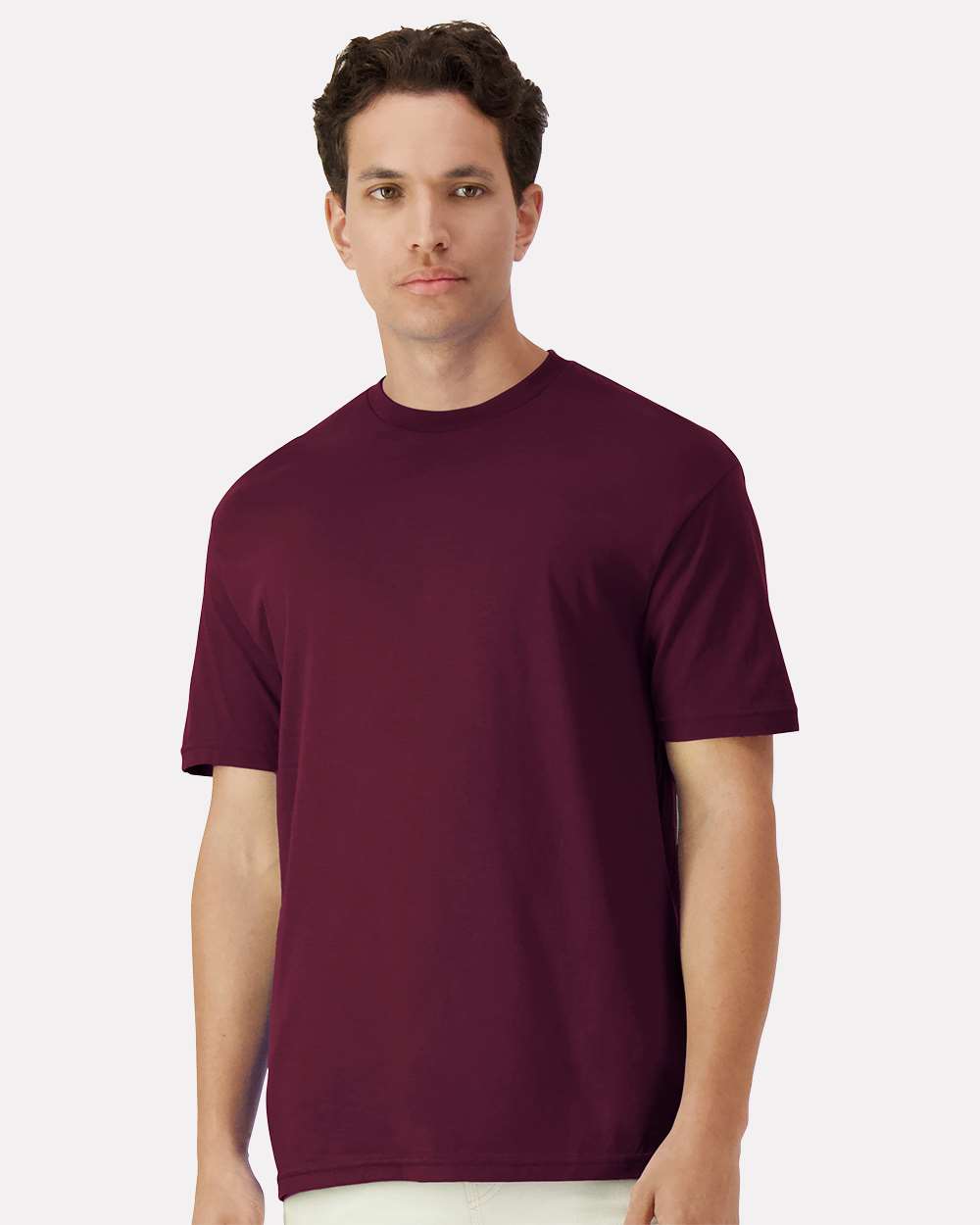 Unisex Light Cotton T-Shirt – 3000 – Maroon