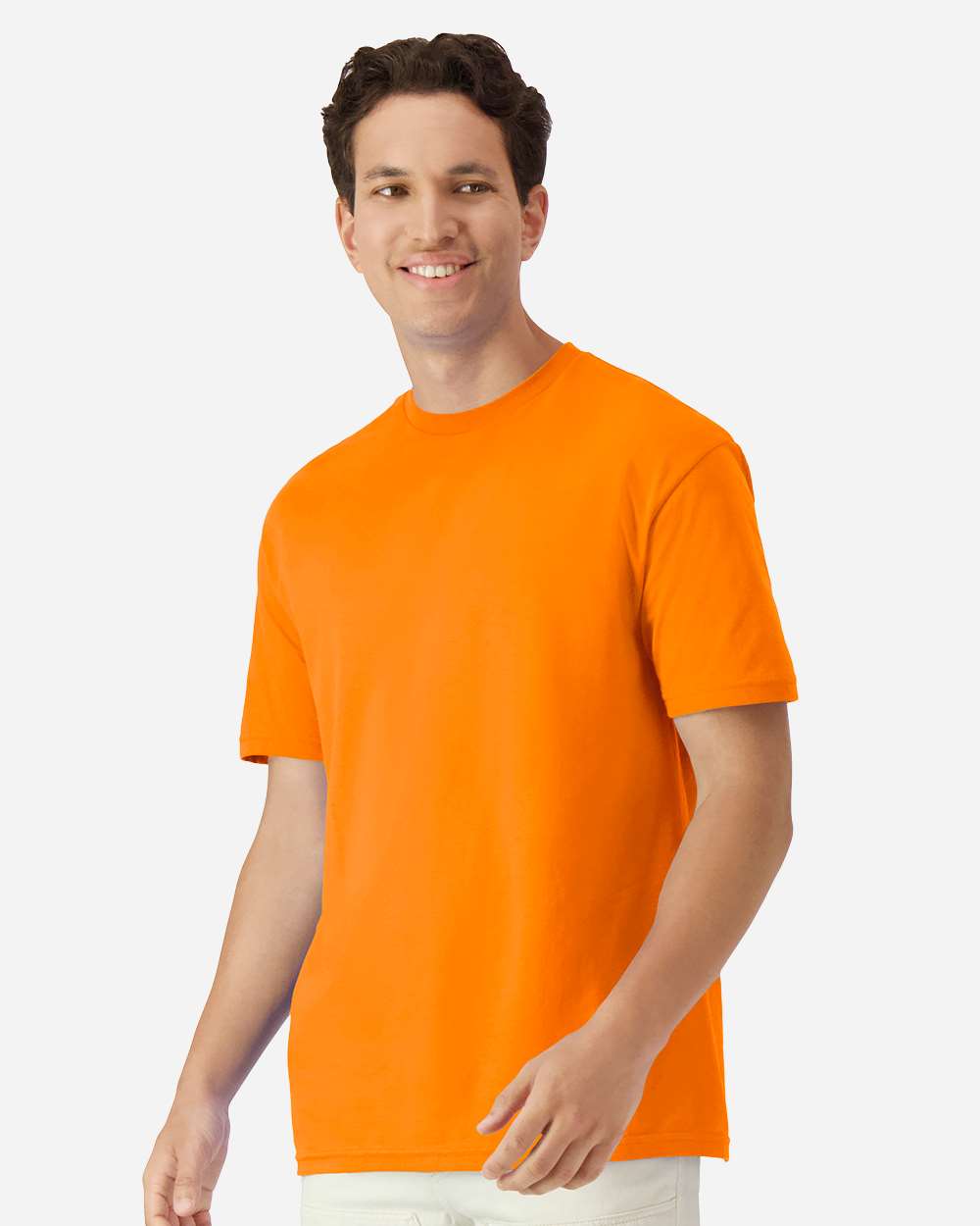 Unisex Light Cotton T-Shirt – 3000 – Safety Orange