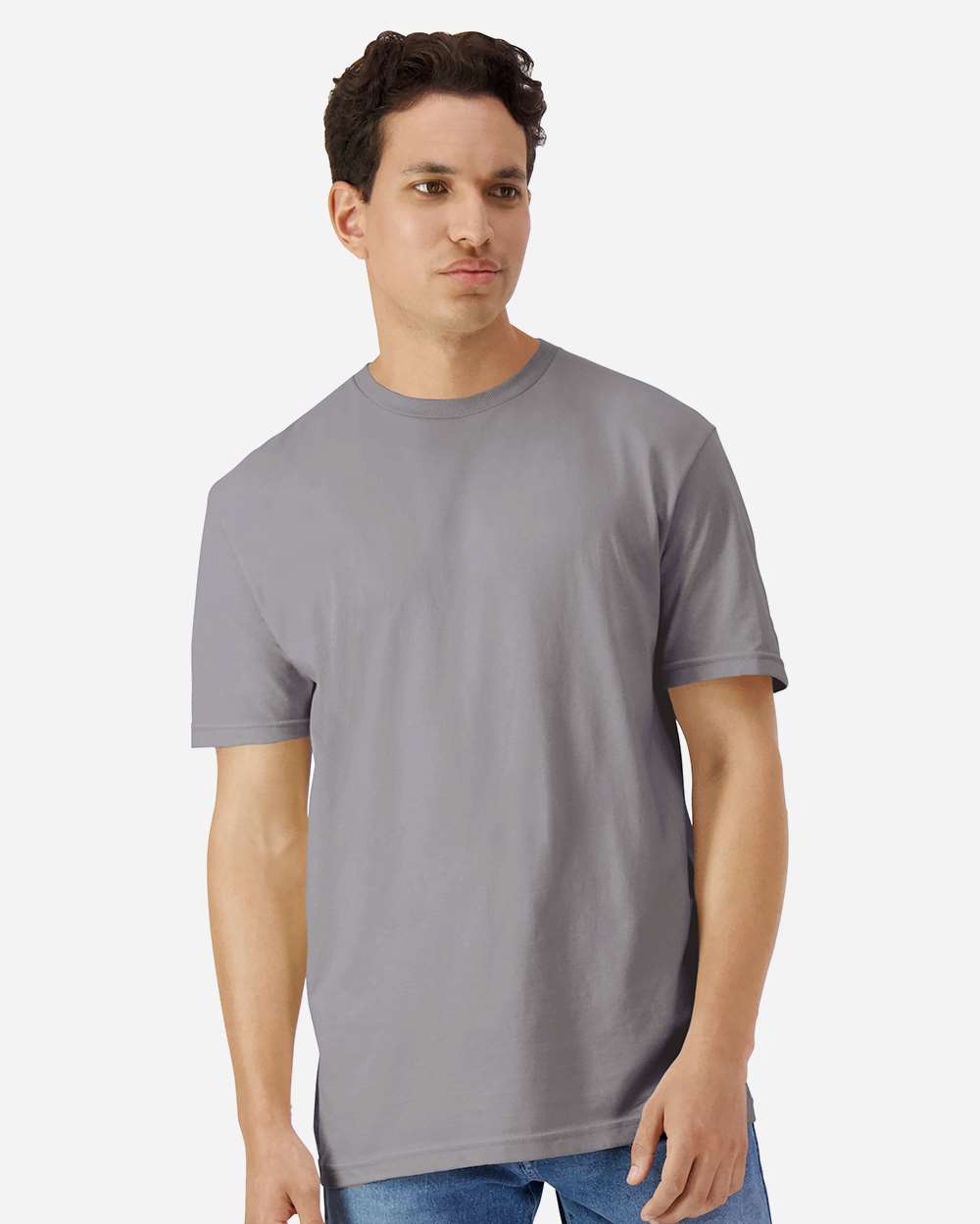 Unisex Light Cotton T-Shirt – 3000 – Gravel
