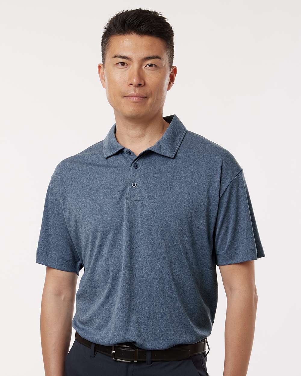 Men's Pro-Lock Performance Polo – 41800 – Heather Navy