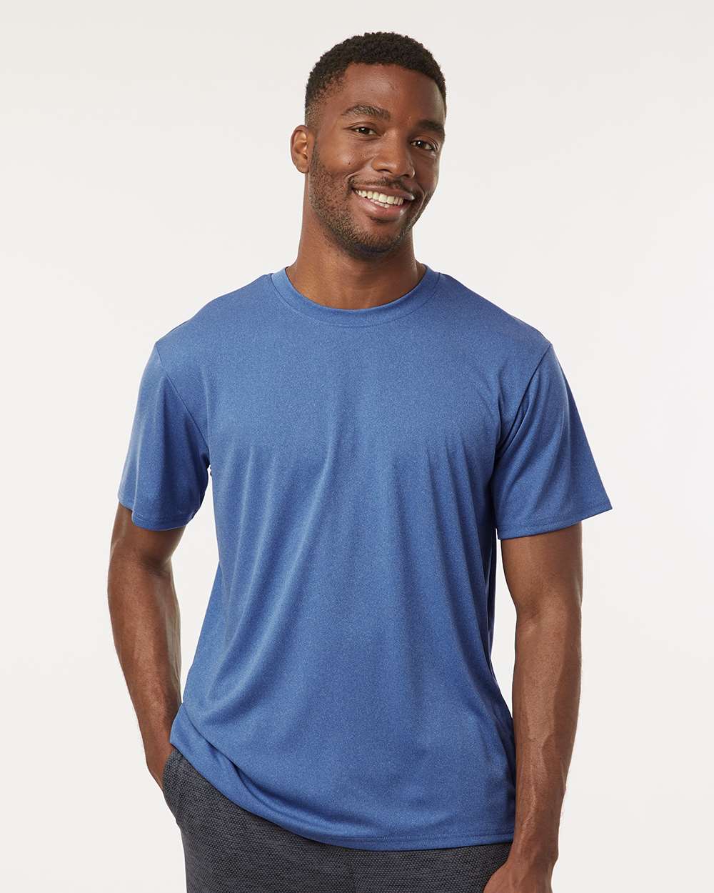 Men's Pro-Lock Performance T-Shirt – 48000 – Heather Royal