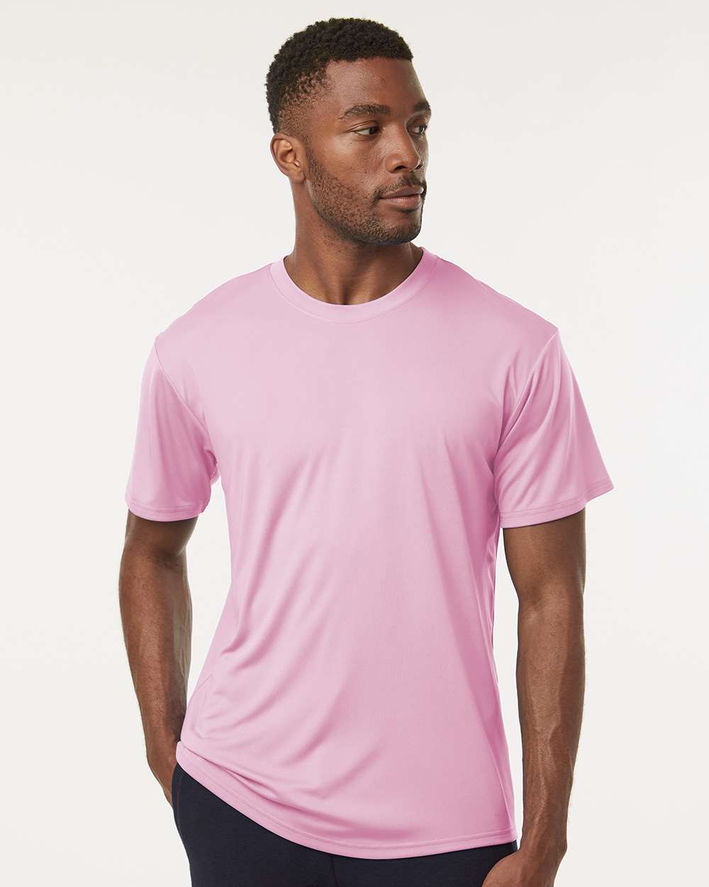 Men's Pro-Lock Performance T-Shirt – 48000 – Light Pink