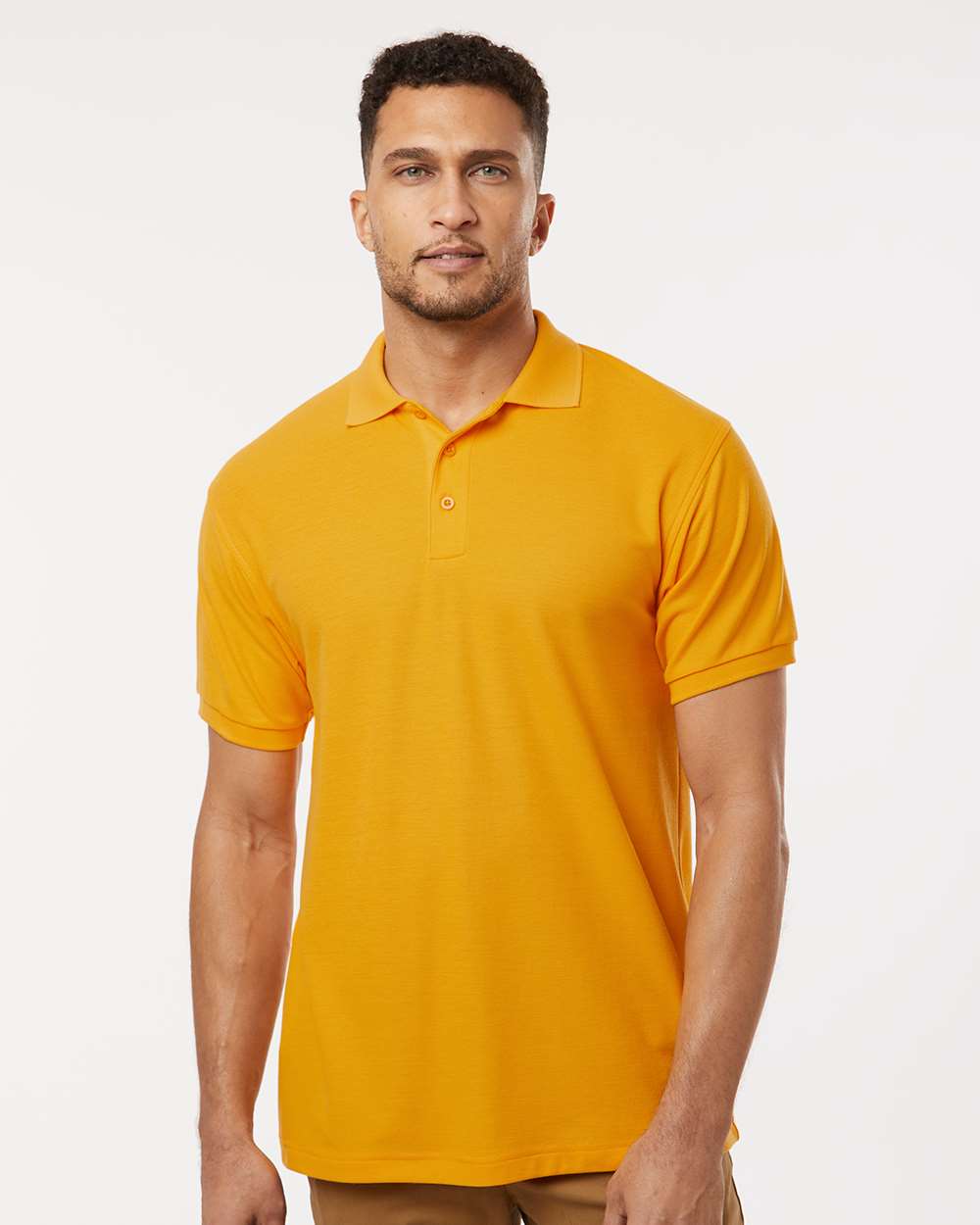Men's Pique Polo – 62800 – Gold