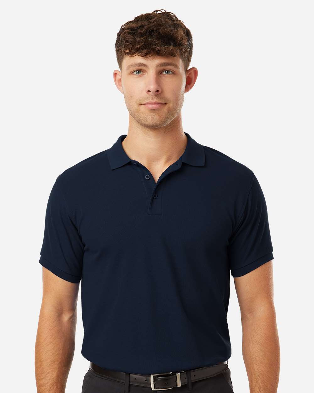 Men's Pique Polo – 62800 – Navy