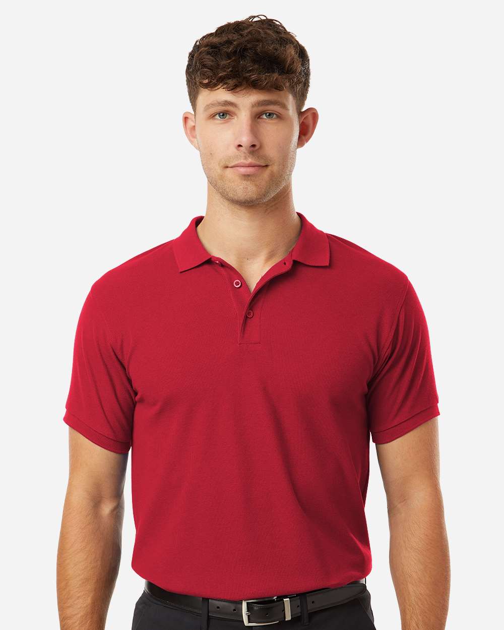 Men's Pique Polo – 62800 – Red