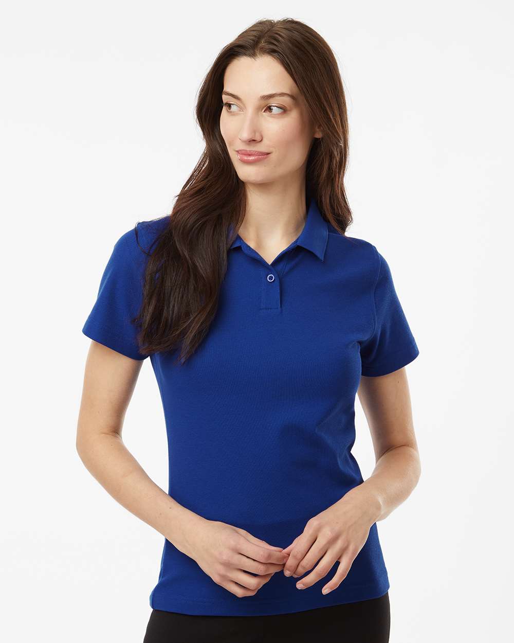 Women's Pique Polo – 62800L – Royal