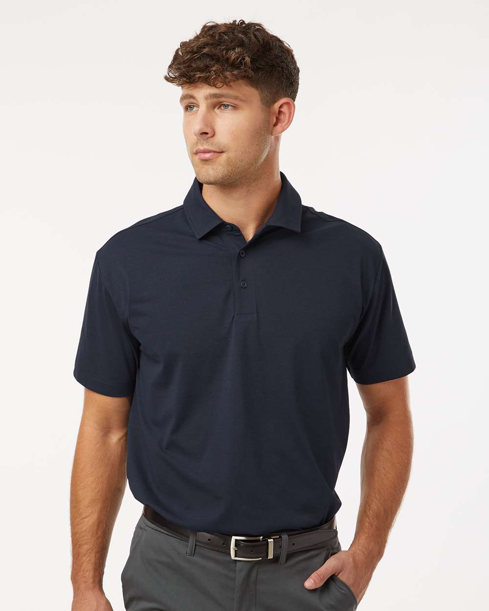Men's Pro-Flex Sorona® Polo – 41SP0 – Navy