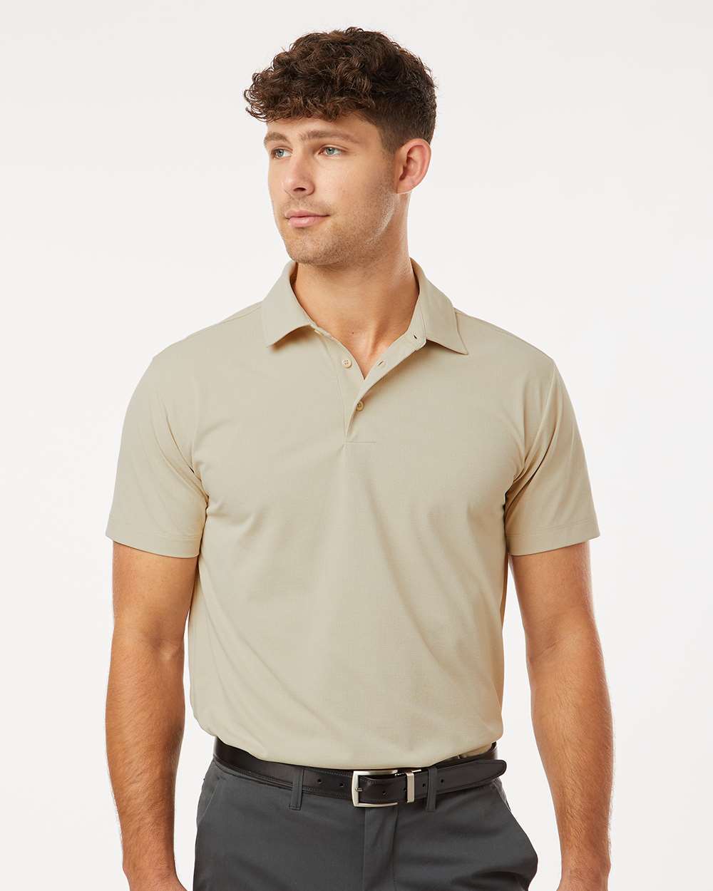 Men's Pro-Flex Sorona® Polo – 41SP0 – Sand